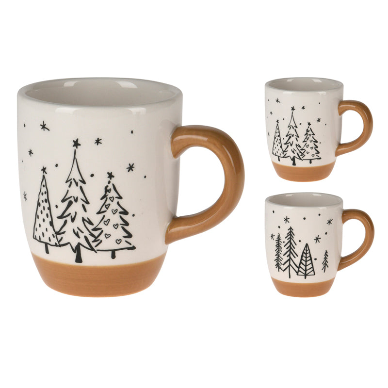 Mug Ceramica Albero 10 Cm 1 Pezzo