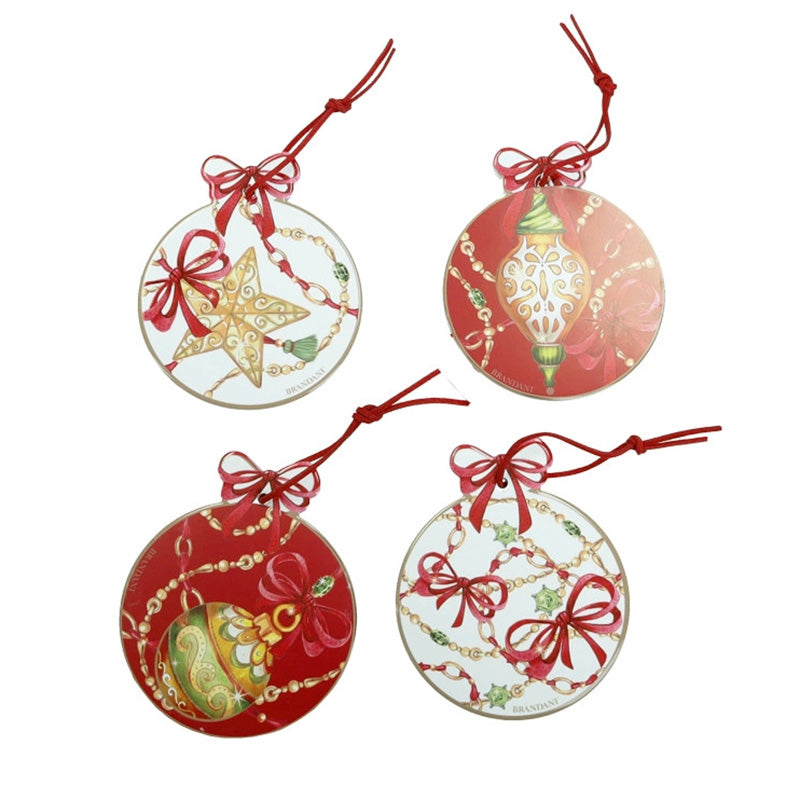 Set 4 Pz Decorazioni Gioco Di Luci Brandani