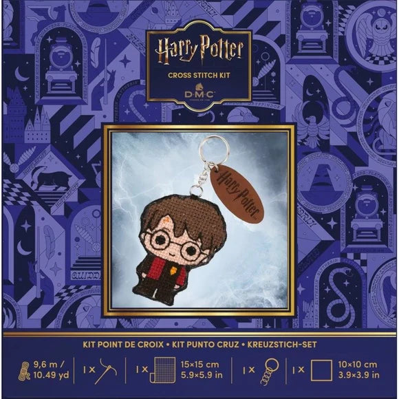 Kit Punto Croce Portachiavi Harry Potter