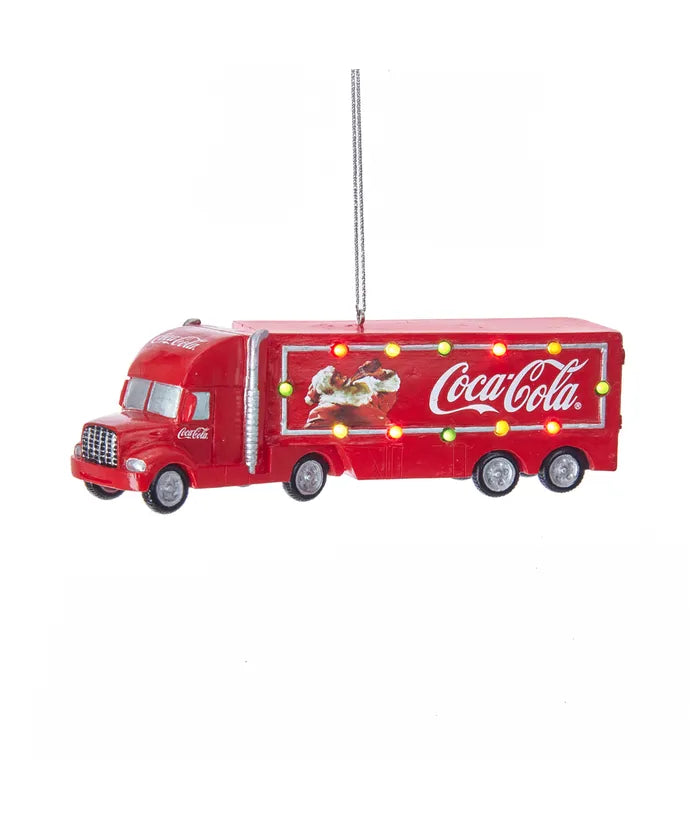 Pendente Truck Coca Cola 13 Cm