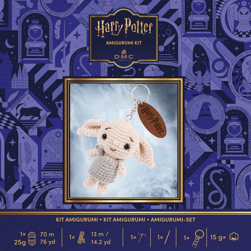 Kit Amigurumi Portachiavi Dobby Collezione Harry Potter
