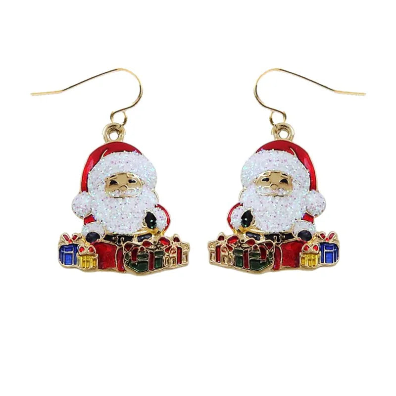 Orecchini Natalizi Babbo Natale