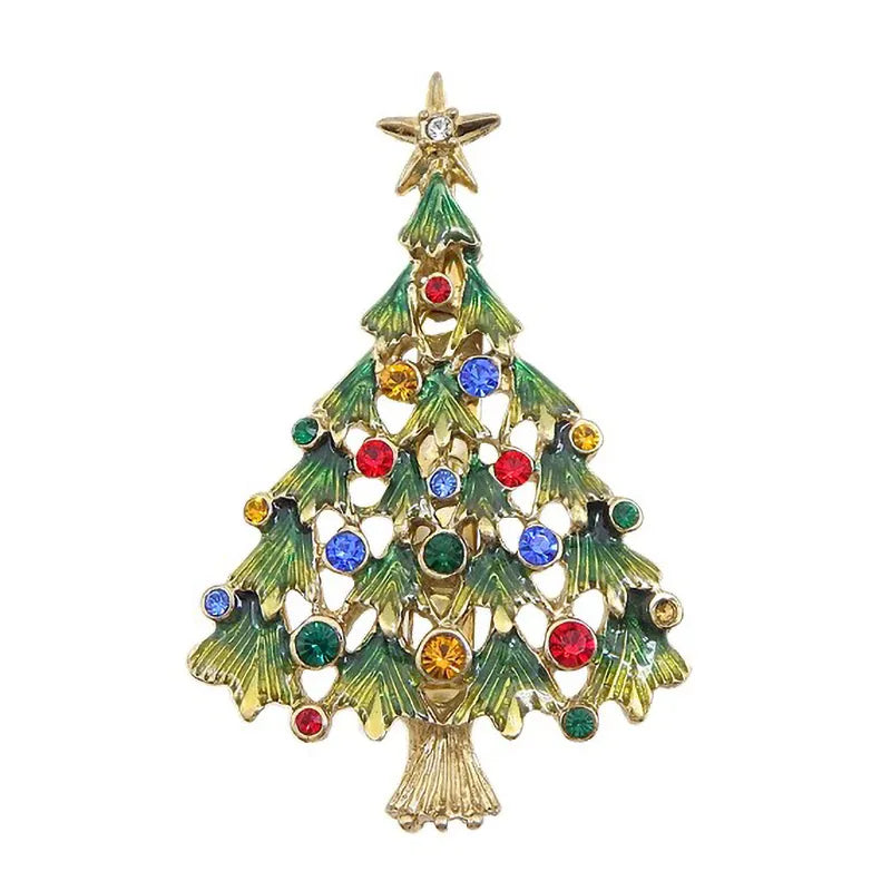 Spilla Natalizia Albero Di Natale