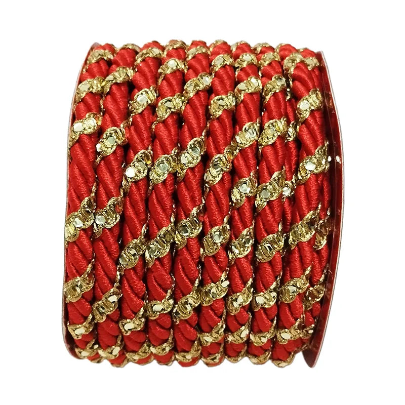 Cordone Rosso E Oro 10 Metri