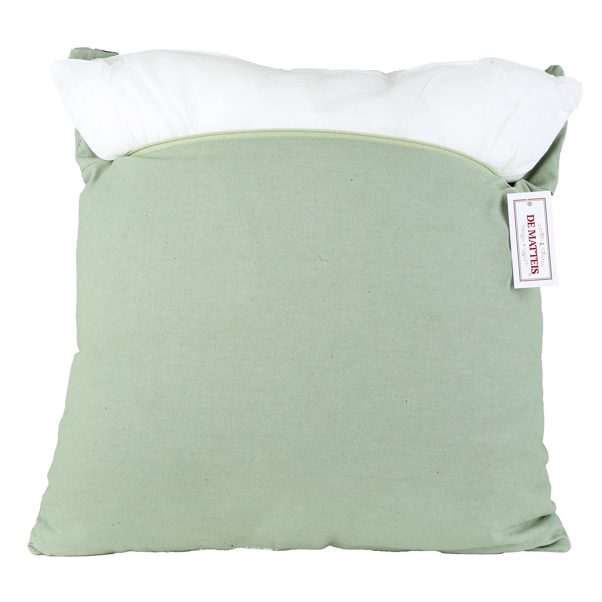 Cuscino 45x45 Cm Cotone Ricamo Floreale