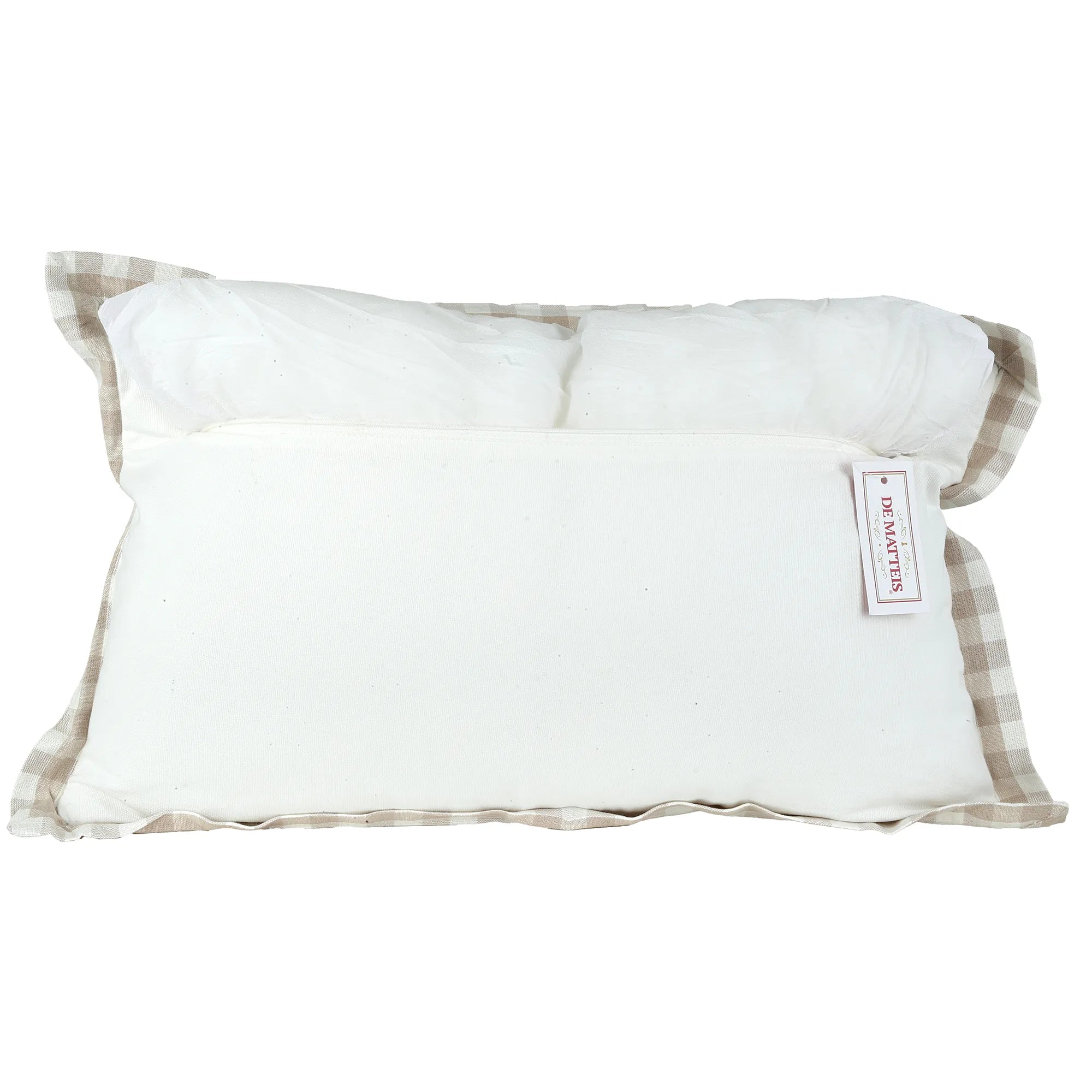 Cuscino 50x30 Cm Ricamato Fiori Blu Verdi