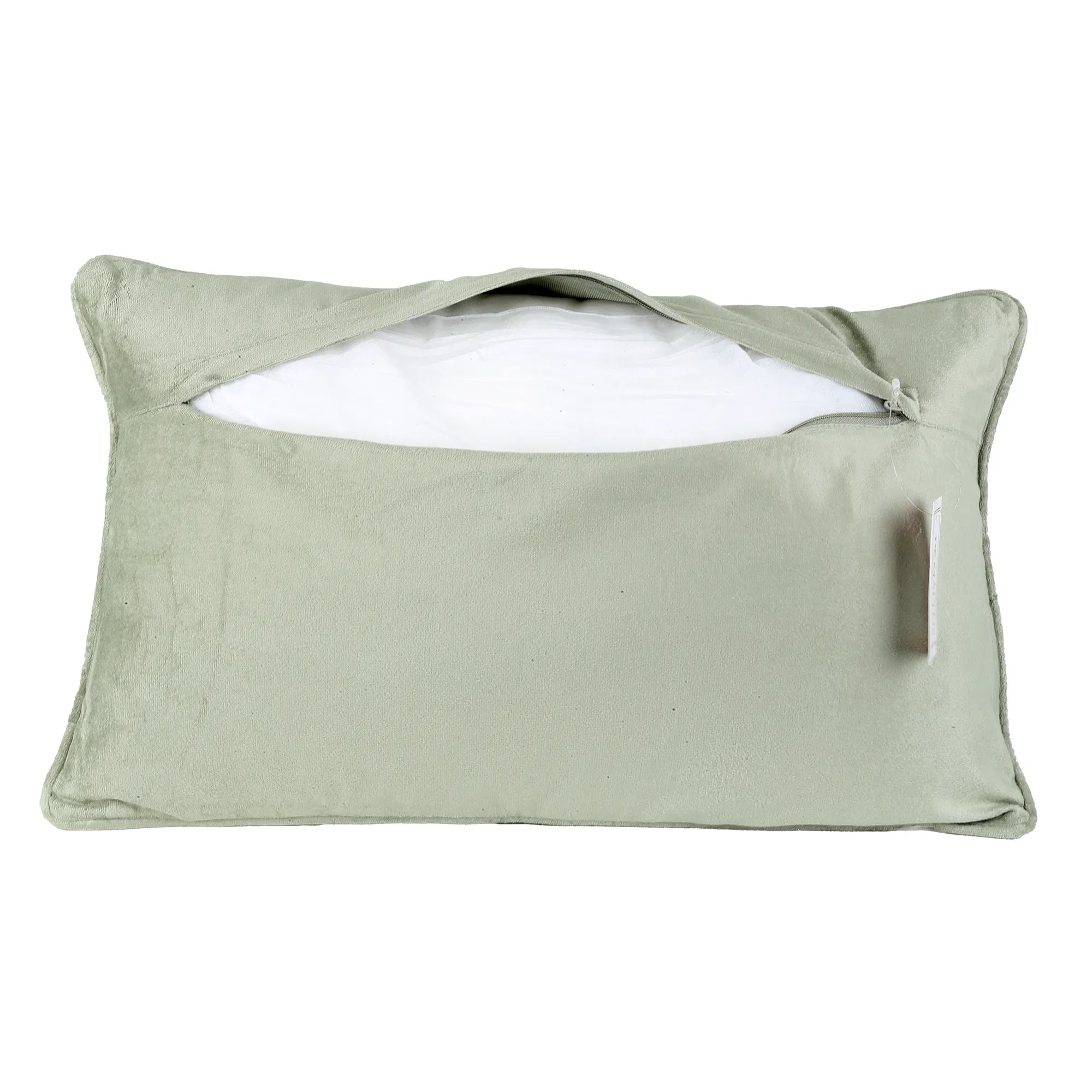 Cuscino 50x30 Cm Ricamato Fiori Rosa