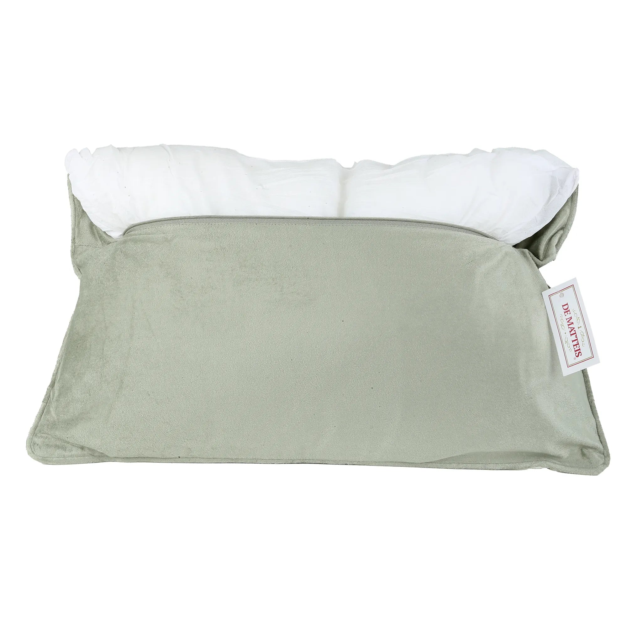 Cuscino 50x30 Cm Ricamato Fiori Rosa