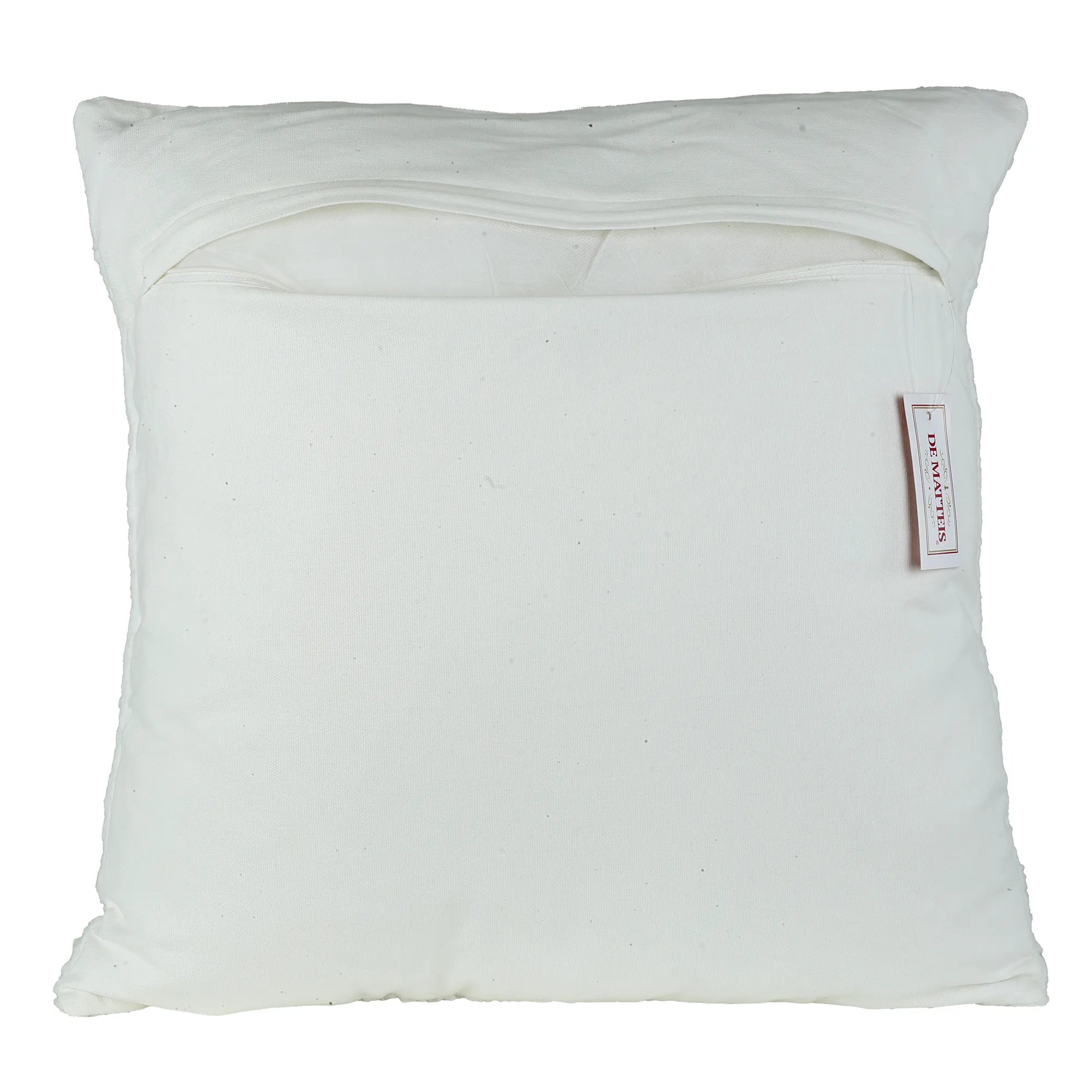 Cuscino 45x45 Cm Cotone Bianco Crema