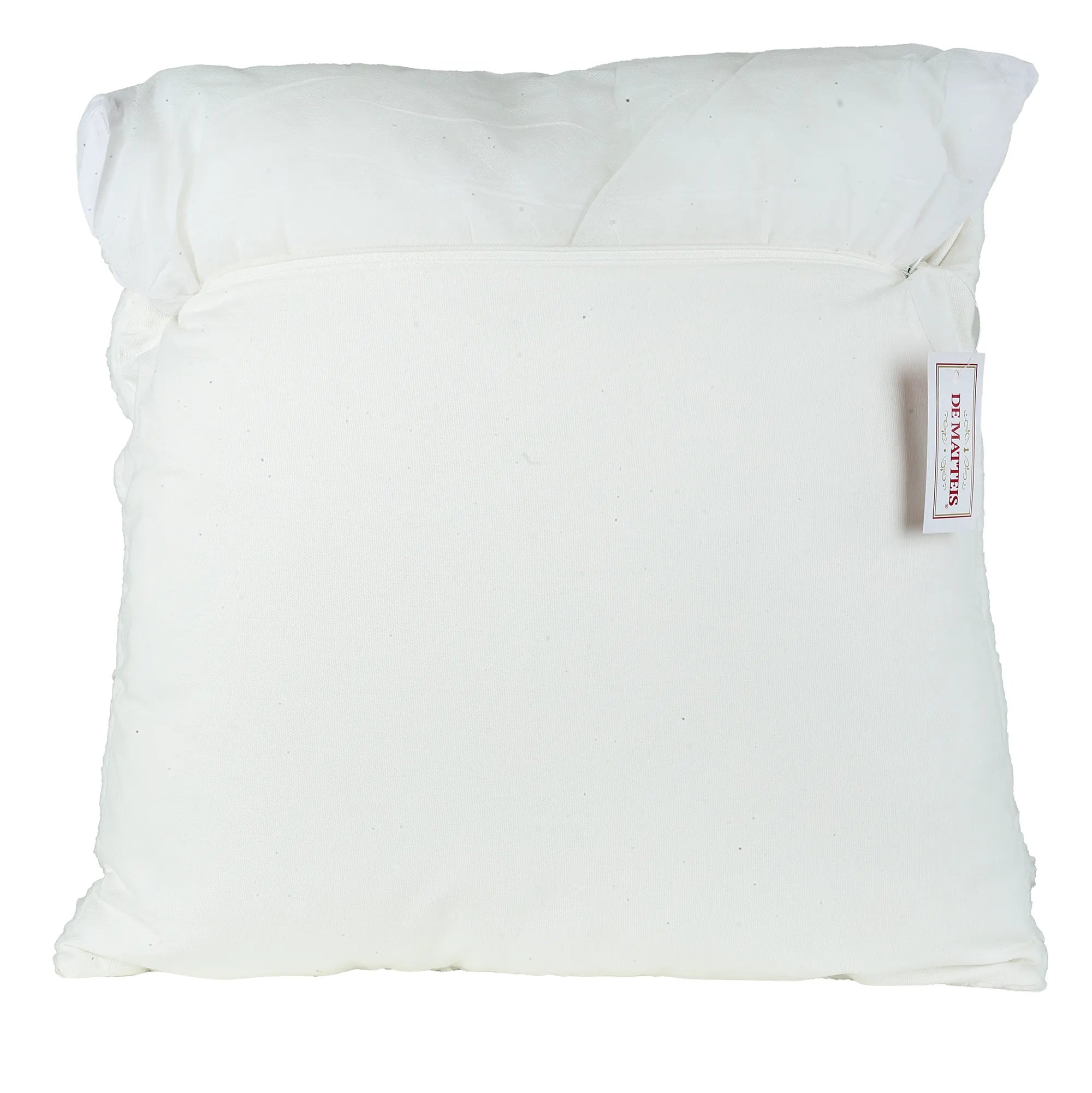 Cuscino 45x45 Cm Cotone Bianco Crema
