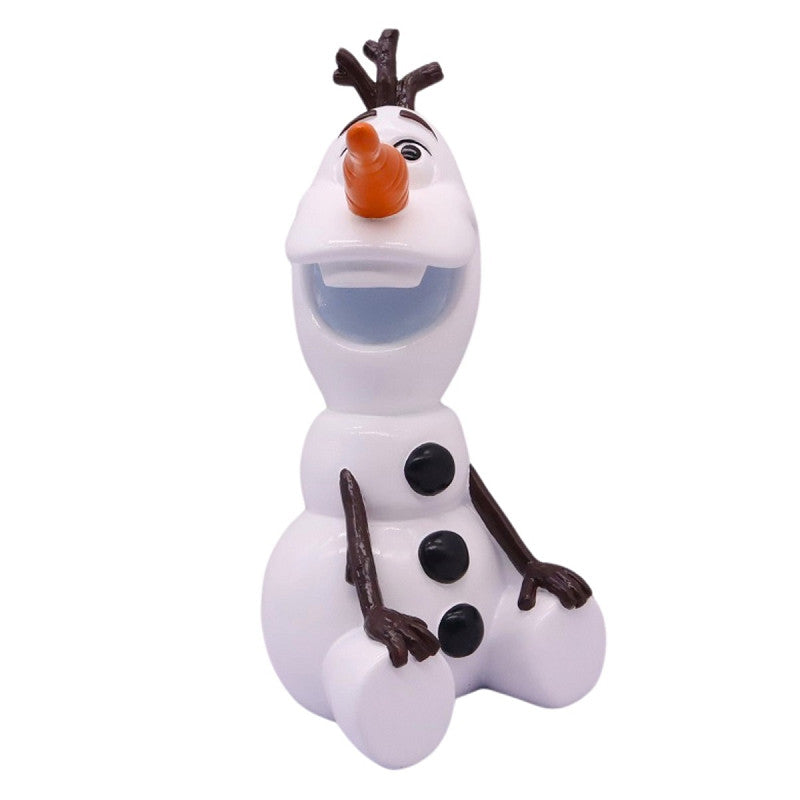 Figura Olaf Seduto 3d