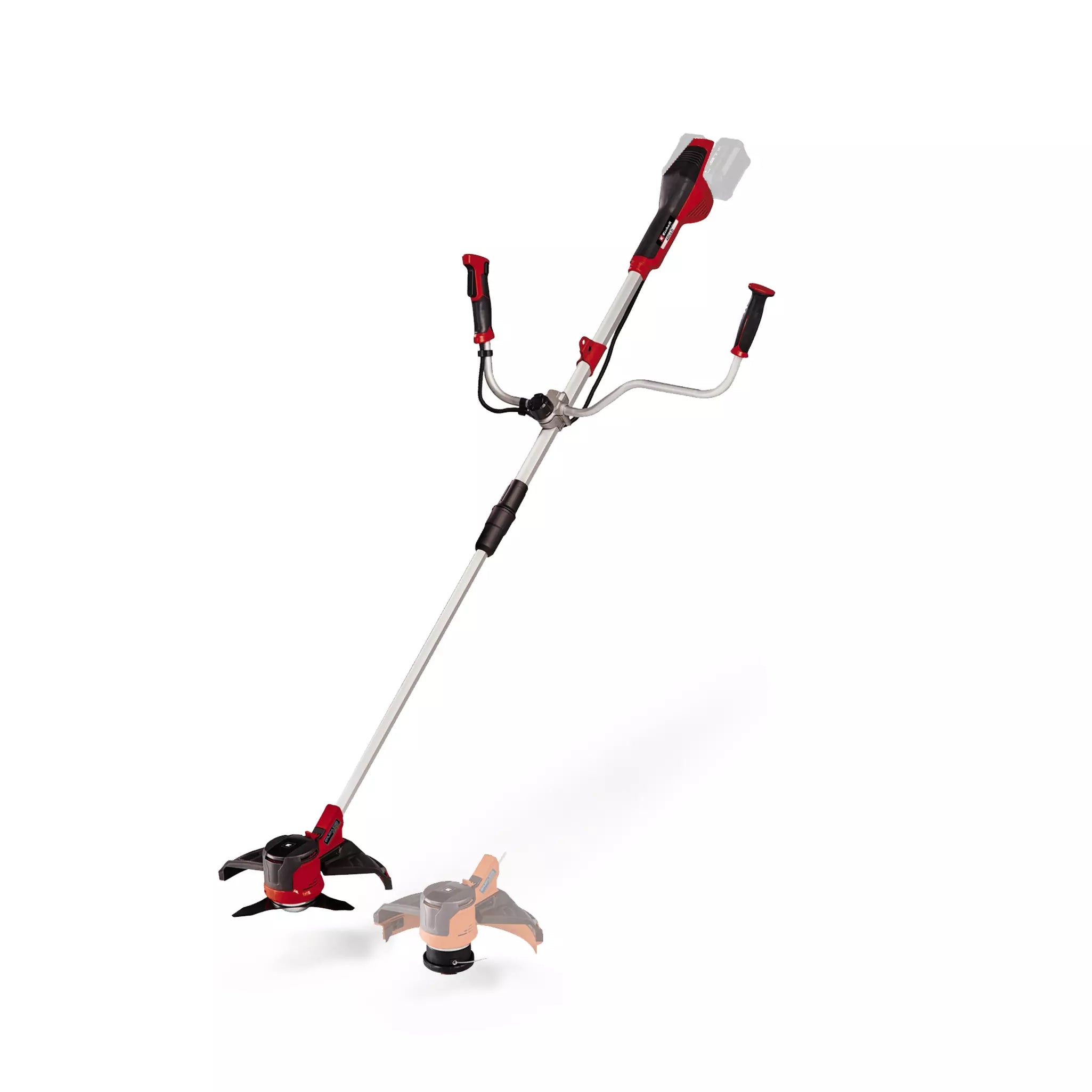 Decespugliatore Agillo 36/255 BL di Einhell con doppia impugnatura regolabile, motore Brushless e sistema Power X-Change a 36V, ideale per terreni impervi e vegetazione fitta. | Dematteis.it