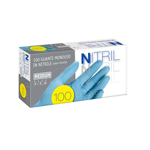 Guanti Nitrile Tg. 9-9,5 100 Pezzi