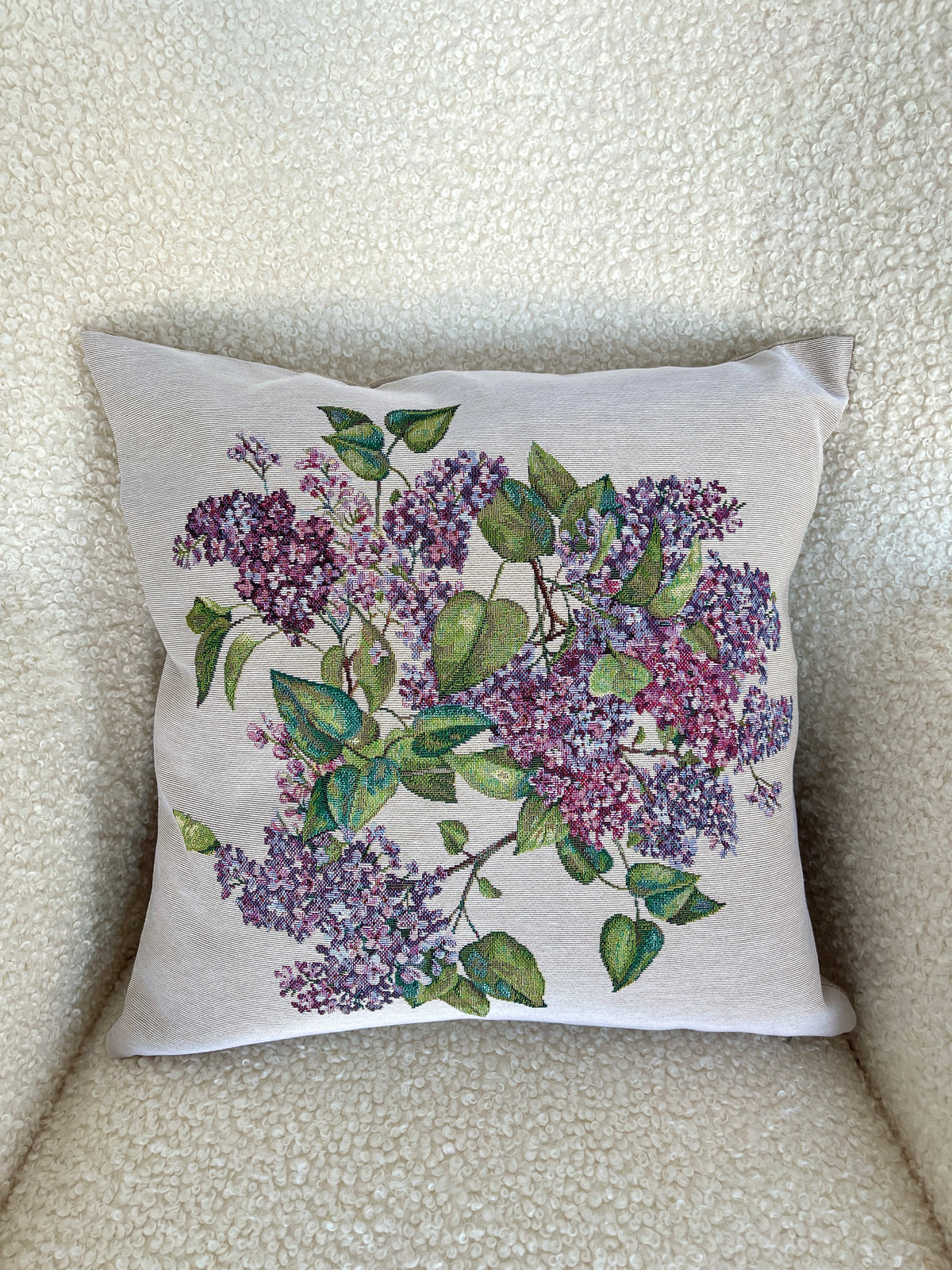 Cuscino Decoro Glicine 45x45 Cm - DeMatteis.it