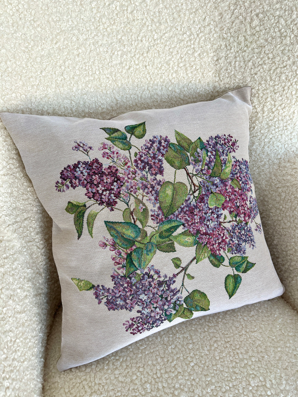 Cuscino Decoro Glicine 45x45 Cm - DeMatteis.it