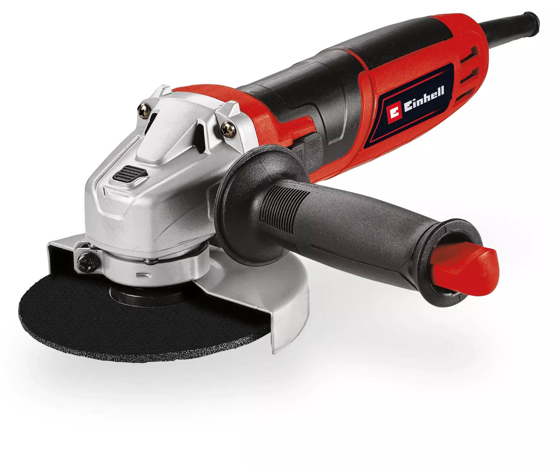 Kit smerigliatrice angolare TC AG 125/850 Einhell con potente motore da 850W, impugnatura ergonomica e disco da 125mm per tagli e levigature precise in casa, officina e cantiere. | Dematteis.it