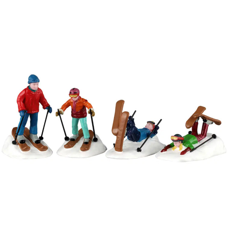 Ski School Lessons Set Of 4