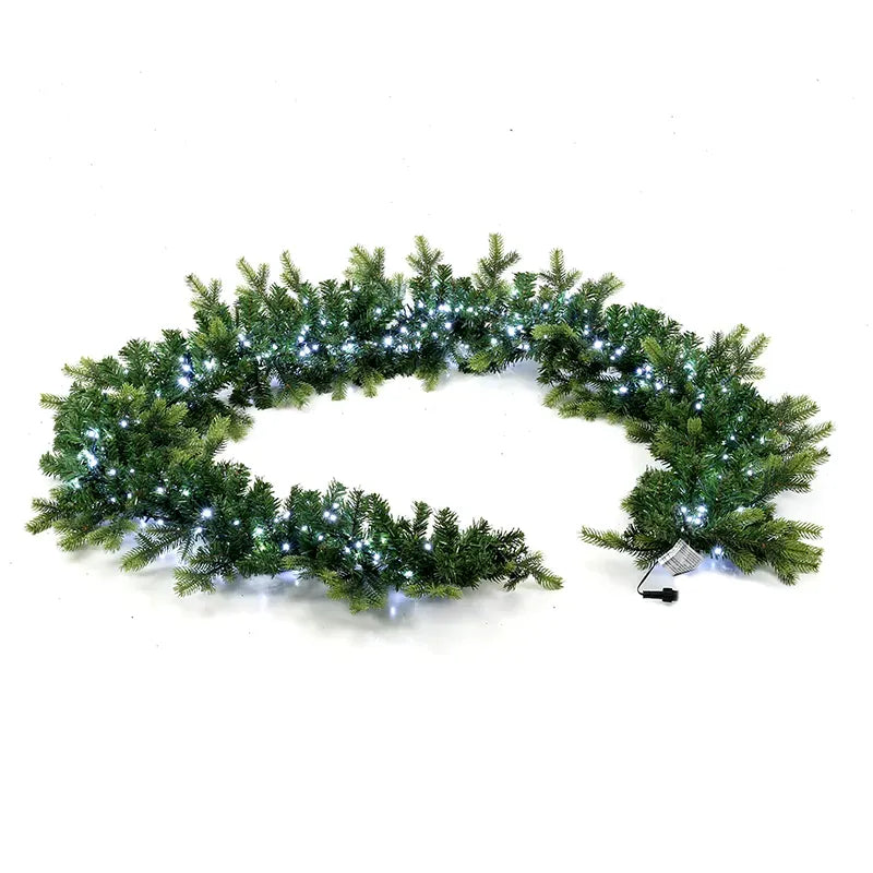Festone Verde 2,7 M 500 Led Reversibili Caldo Freddo