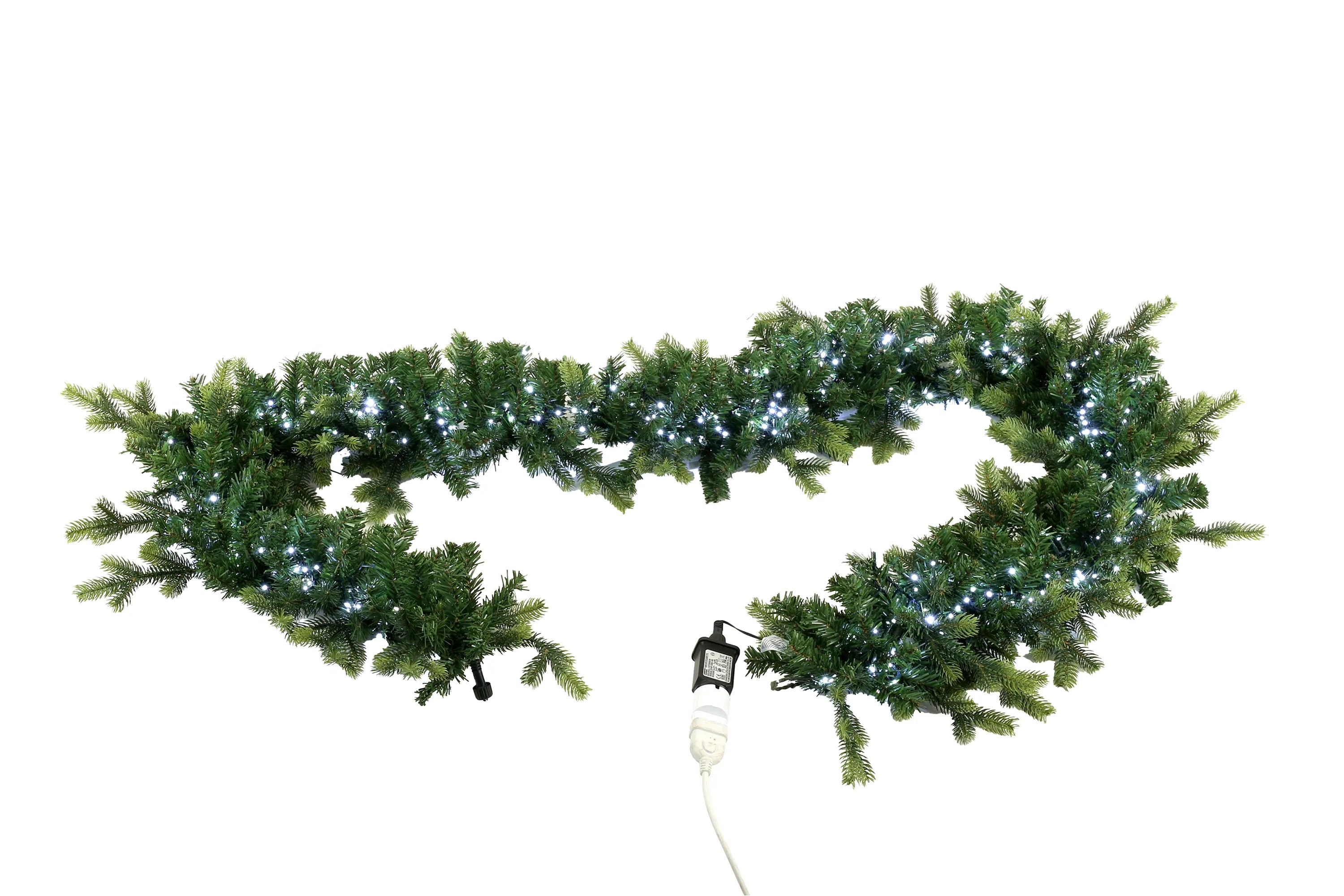 Festone Verde 2,7 M 500 Led Reversibili Caldo Freddo