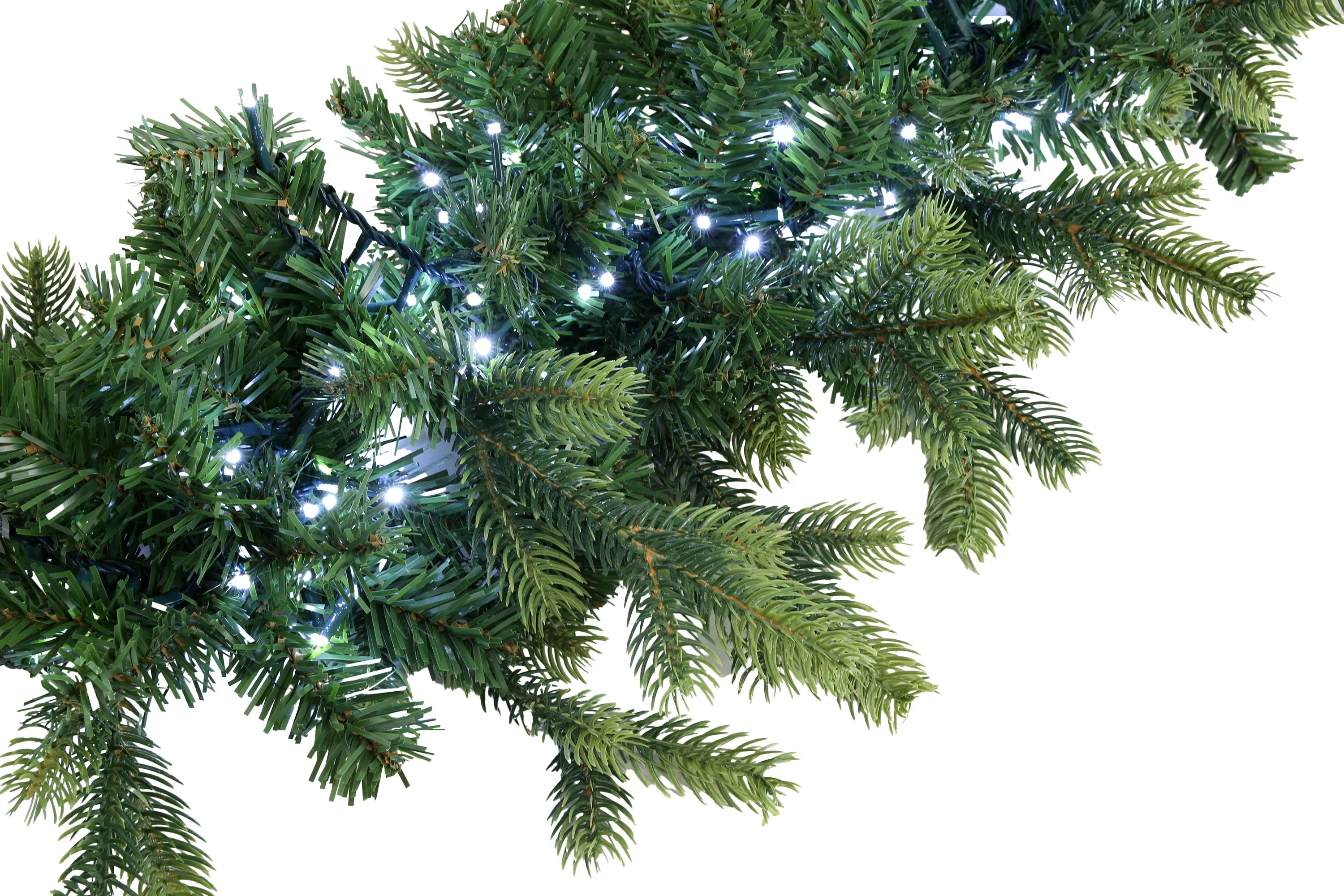 Festone Verde 2,7 M 500 Led Reversibili Caldo Freddo