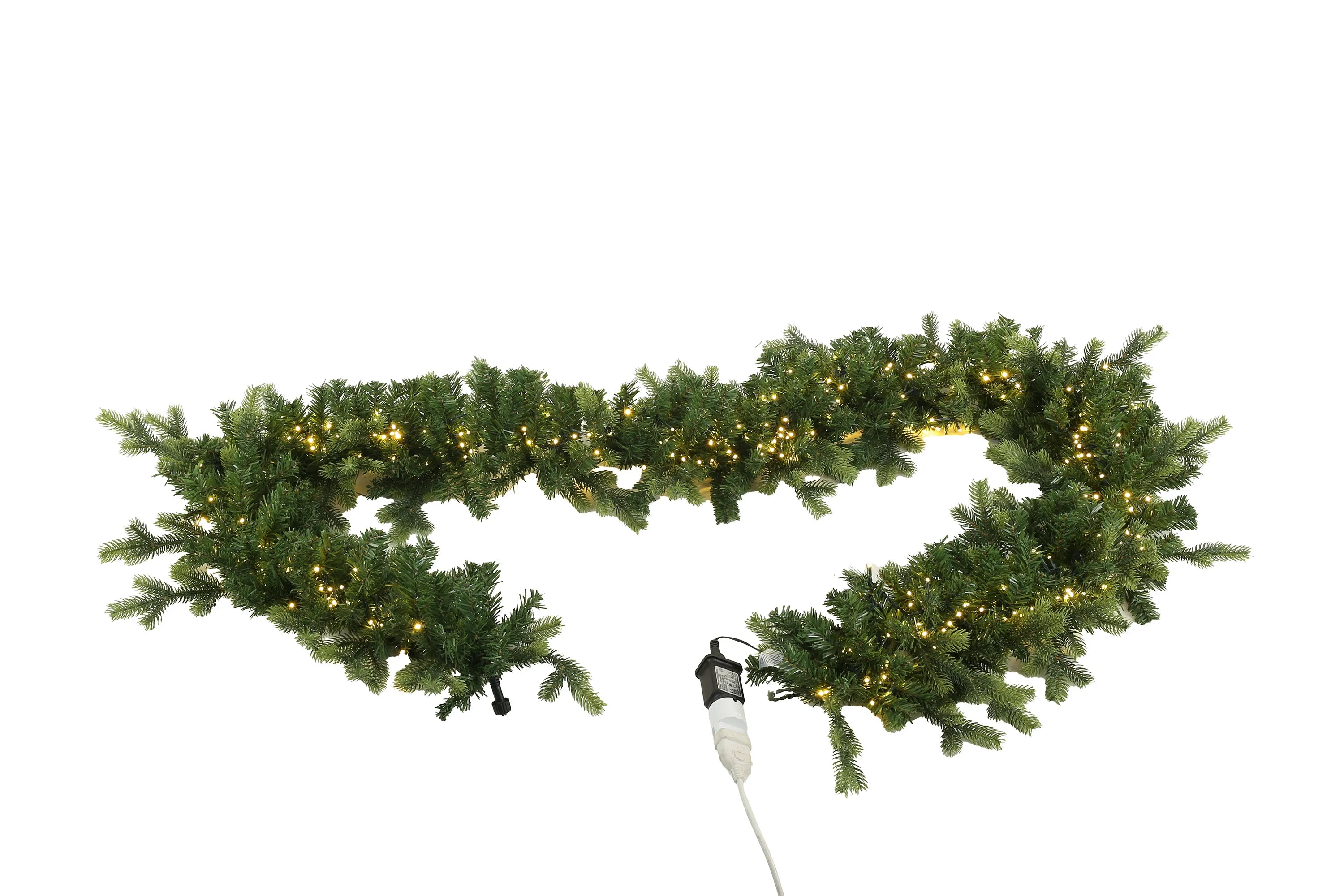 Festone Verde 2,7 M 500 Led Reversibili Caldo Freddo