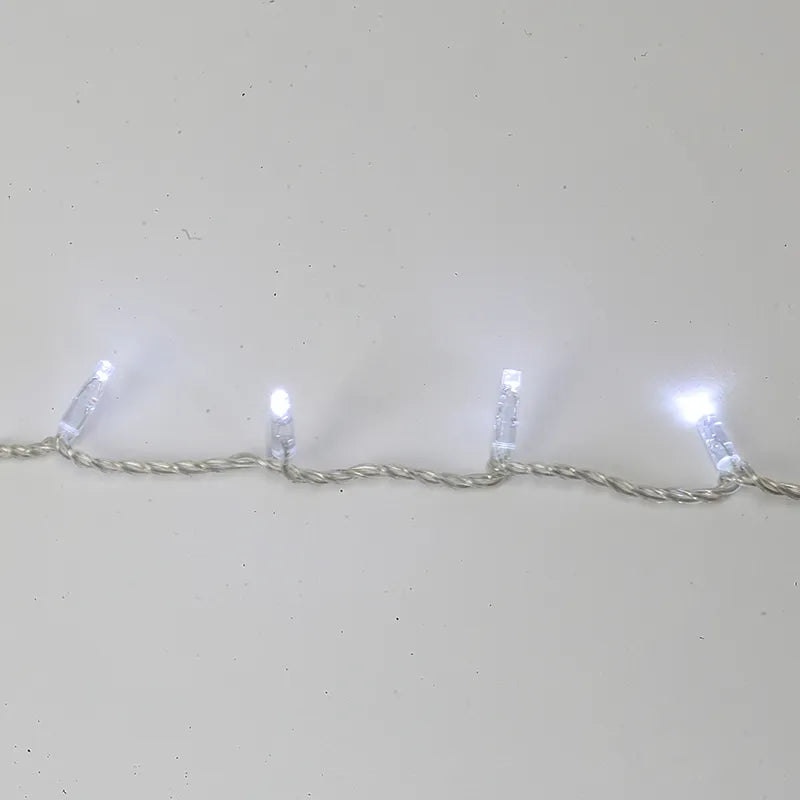 Luci Natale Professionali 100 Led 10 m reversibili per illuminazione decorativa caldo freddo - DeMatteis.it