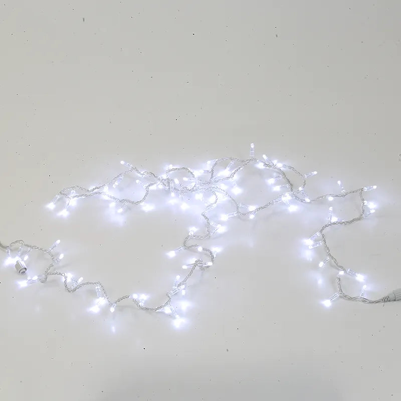Luci Natale Professionali 200 Led 10 m reversibili caldo freddo per illuminazione natalizia decorativa - DeMatteis.it