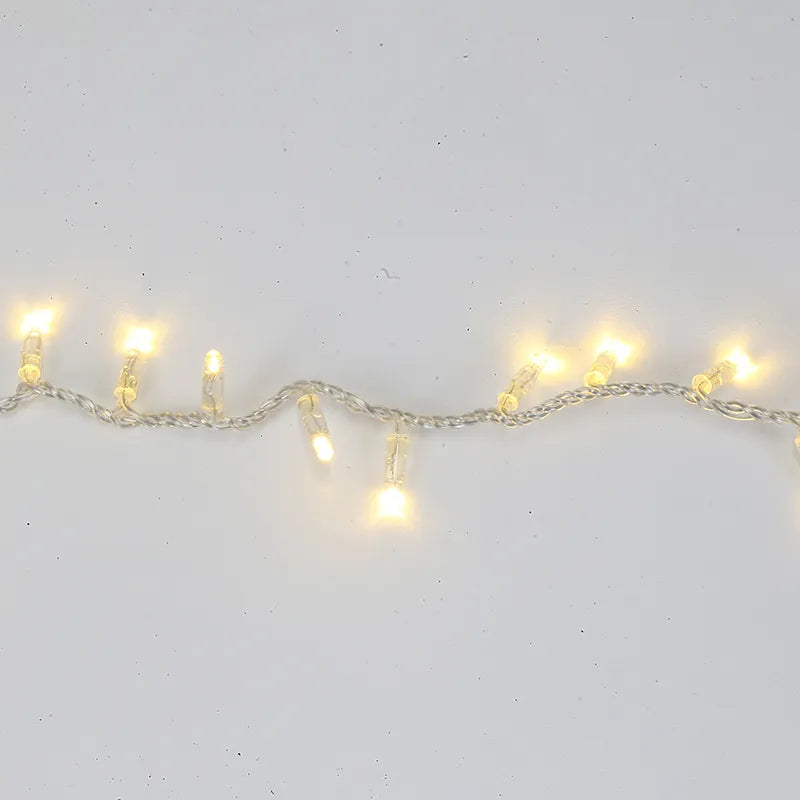 Luci Natale Professionali 200 Led 10 m reversibili caldo freddo per illuminazione decorativa natalizia - DeMatteis.it