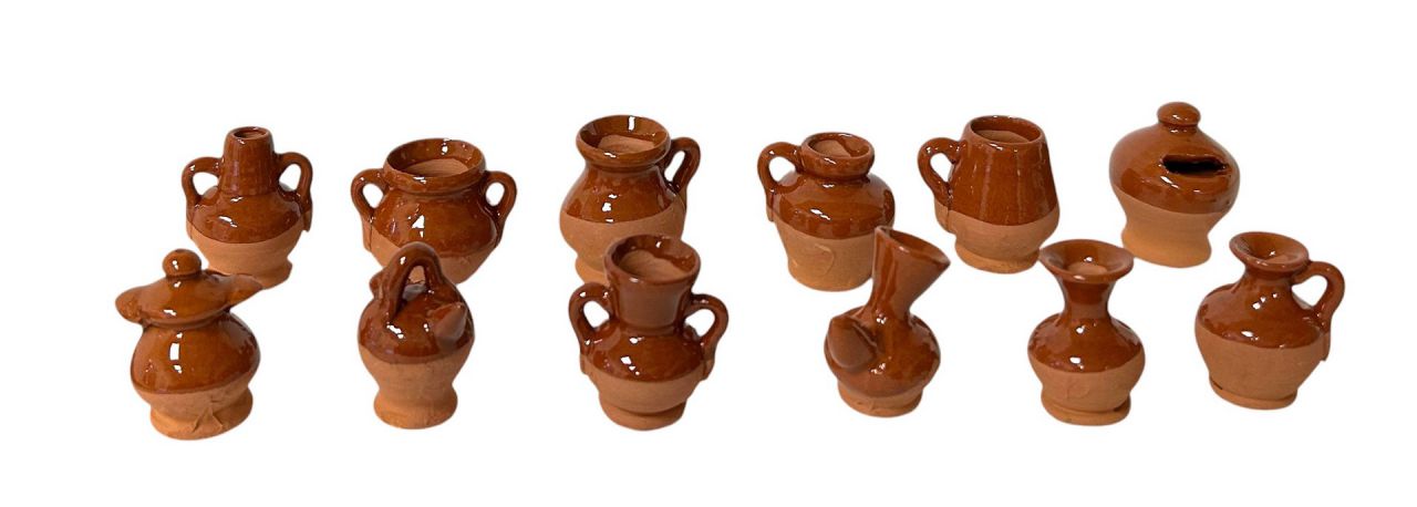 Anfora Ceramica Smaltata 2,5 Cm 1 Pezzo