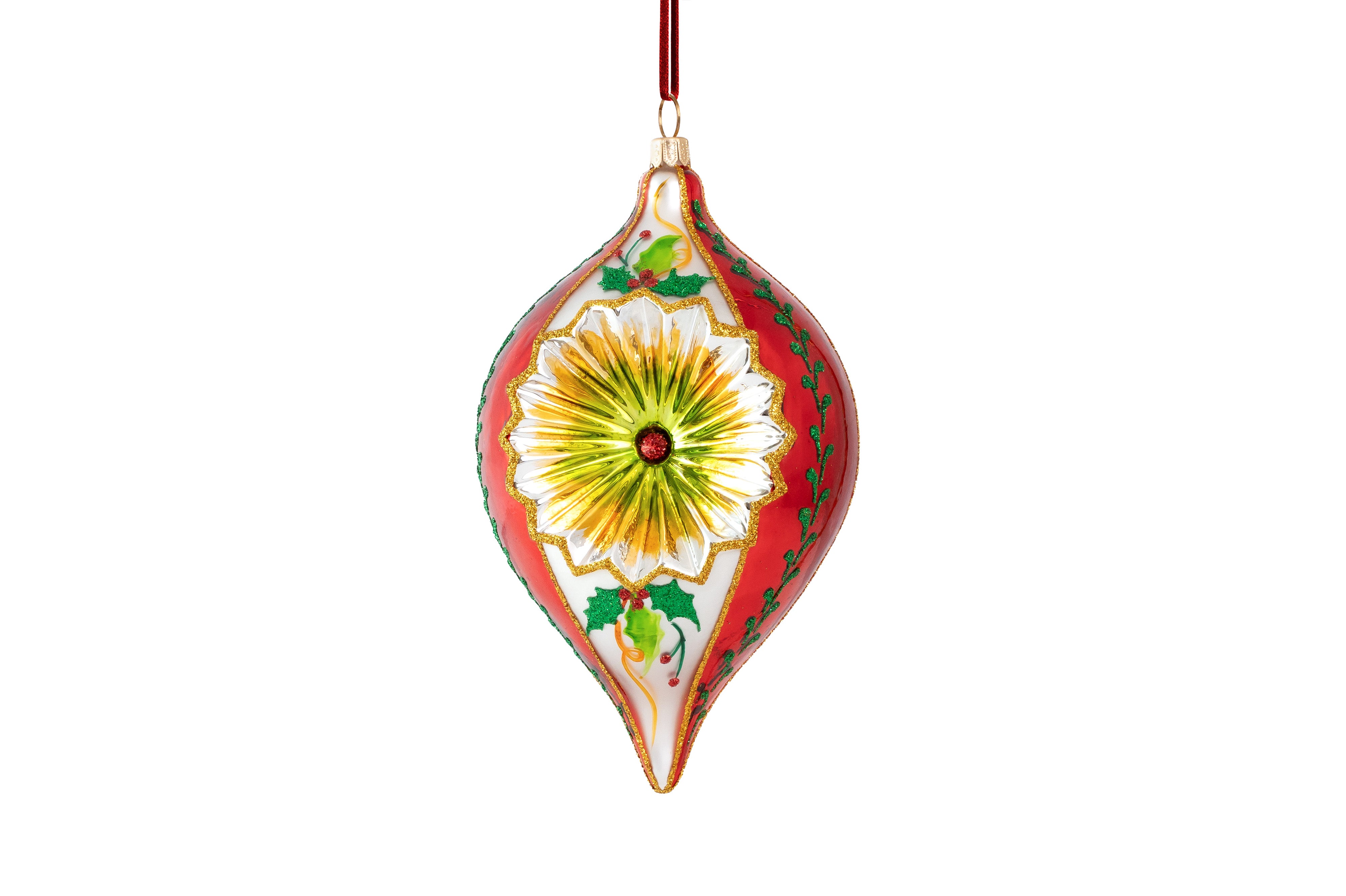 Pendente Ornamento Vetro Pregiato