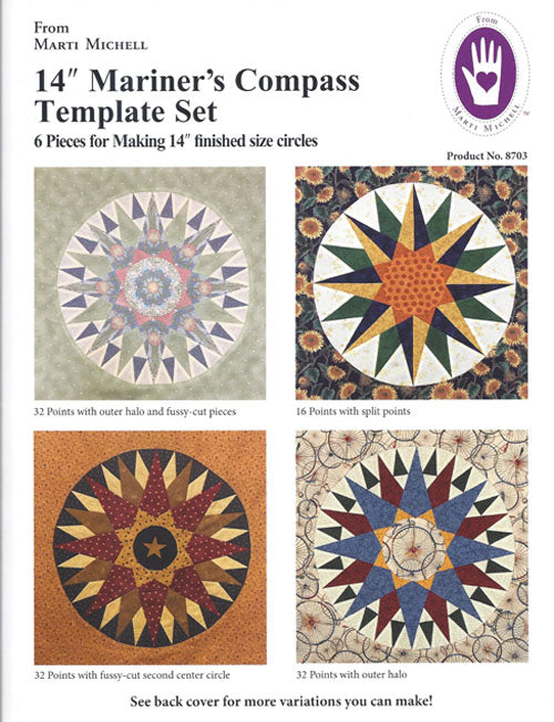 Mariner's Compass 14" Set Marti Michelle