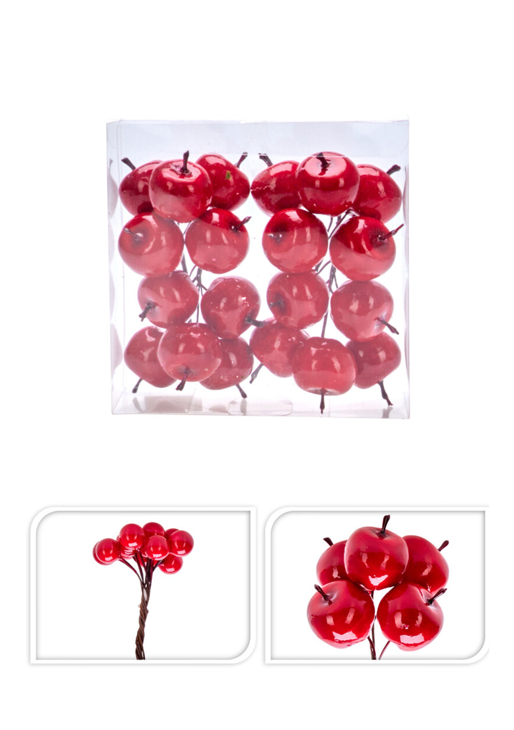 Rametto Bacche Rosse 14 Cm