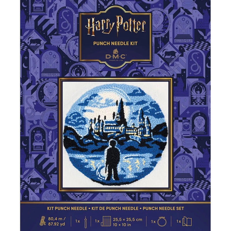 Kit Punch Needle Castello Di Hogwarts Collezione Harry Potter