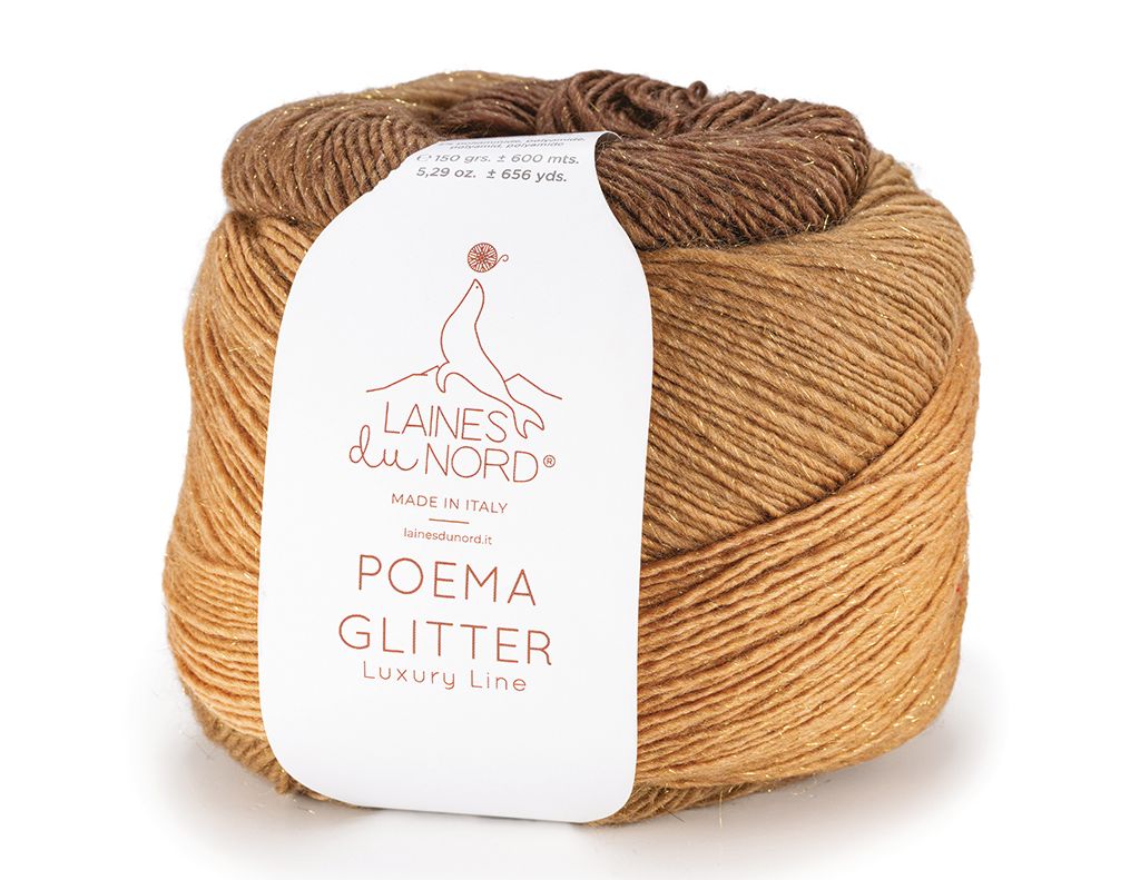 Lana Laines Du Nord Poema Glitter Colore 021