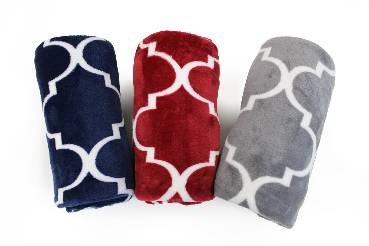 Plaid Geometrico 1 Pz