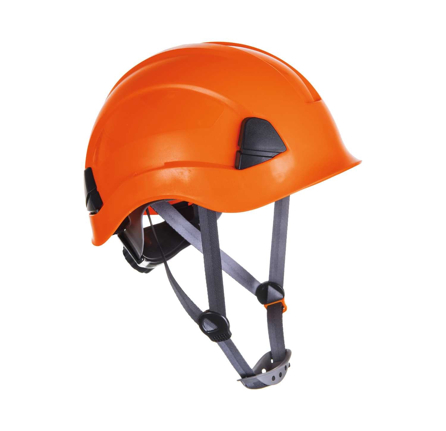 Elmetto Abs Arancio Con Sottomento