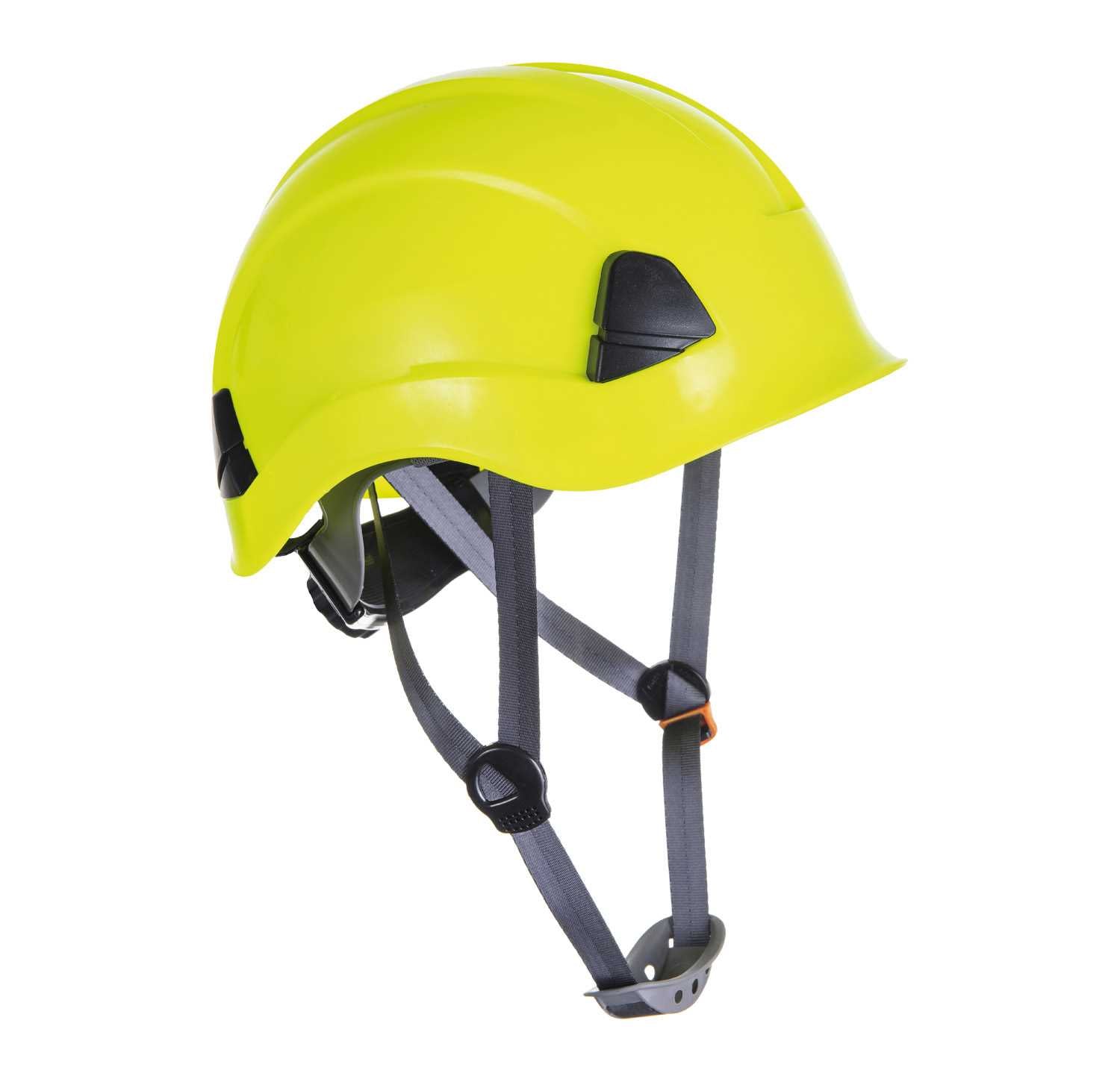 Elmetto Abs Giallo Con Sottomento