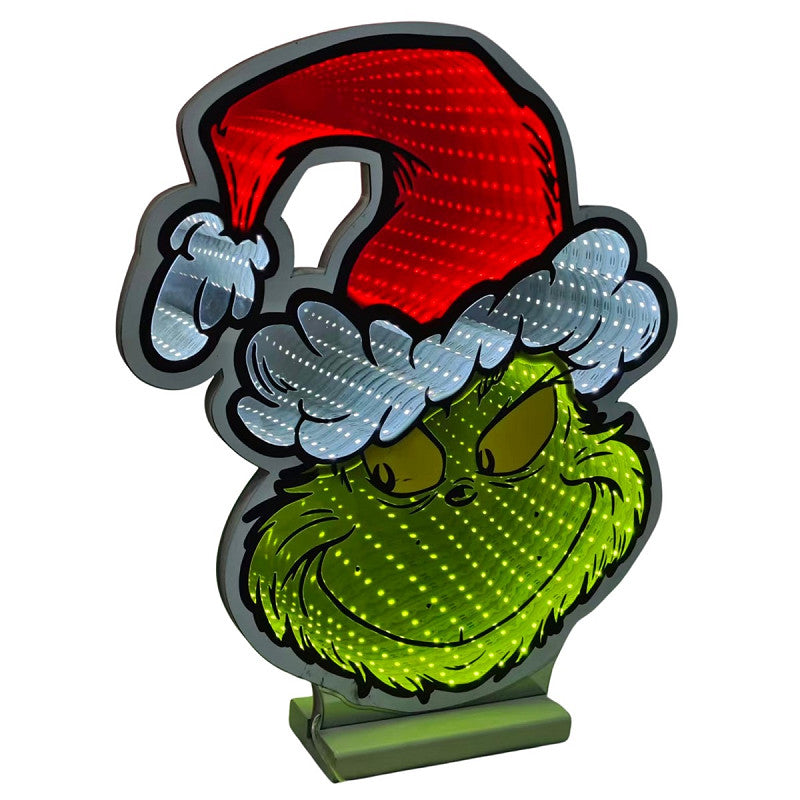 Testa Grinch 40 Cm Luminosa Infinity