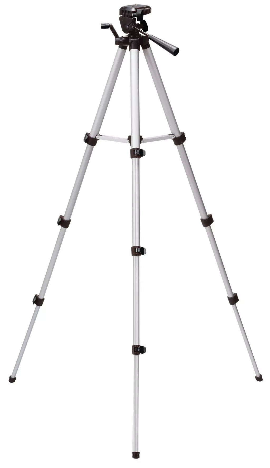 Il treppiedi telescopico Einhell in alluminio leggero con giunture rinforzate, compatibile con livelle laser TC-LL 1, TC-LL 2 e TE-LL 360, include pratica borsa per il trasporto. | Dematteis.it