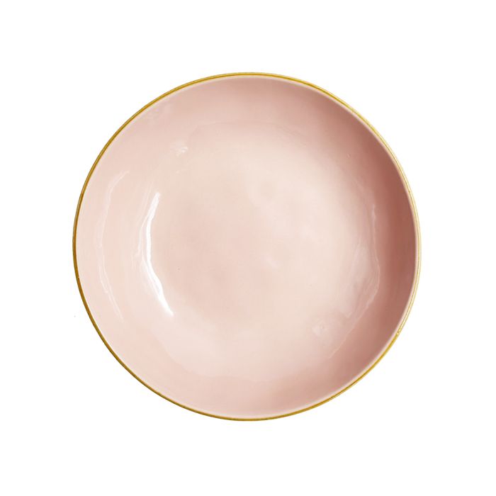 Piatto Fondo Concerto Rosa Cipria 21 Cm