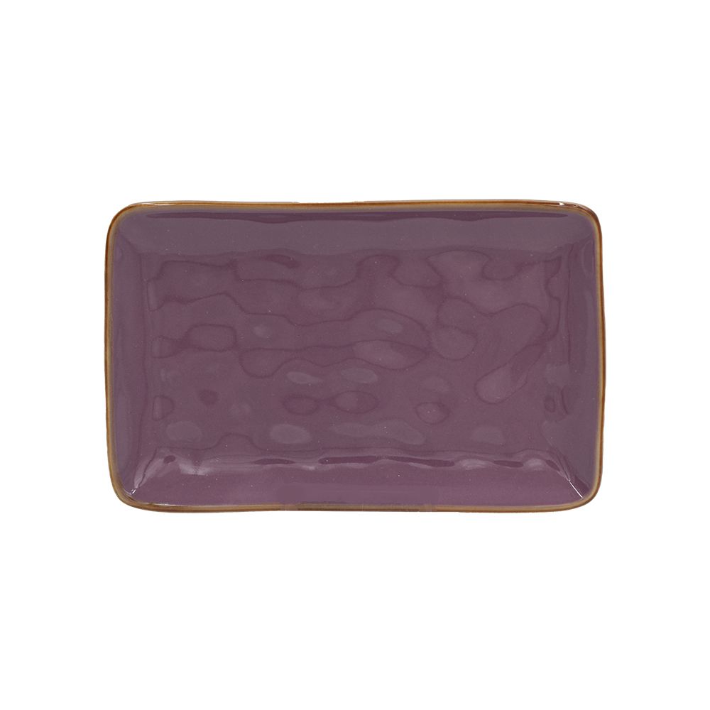 Vassoio Rettangolare Concerto Malva 20x13 Cm