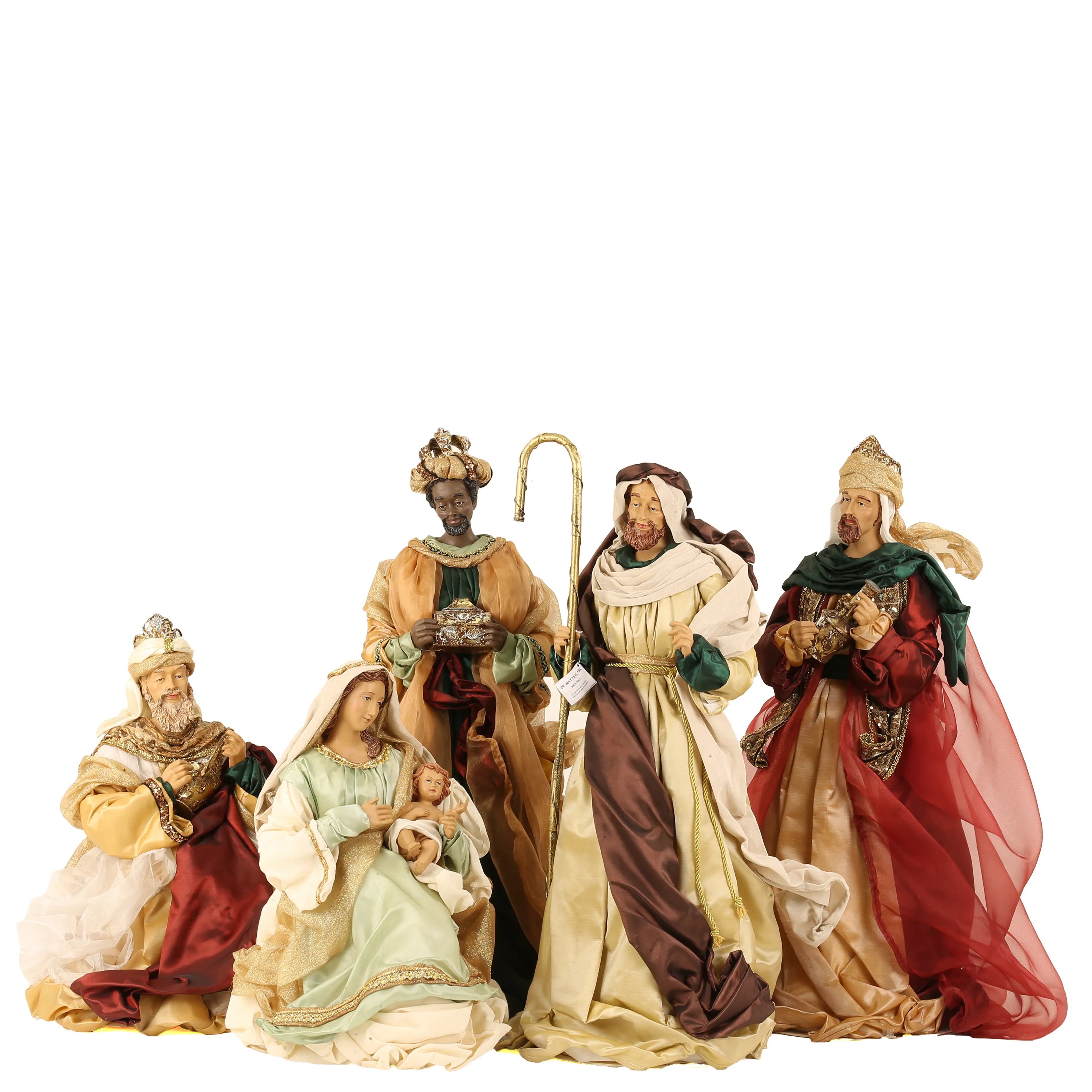 Personaggi Presepe Set 6 Cm 75