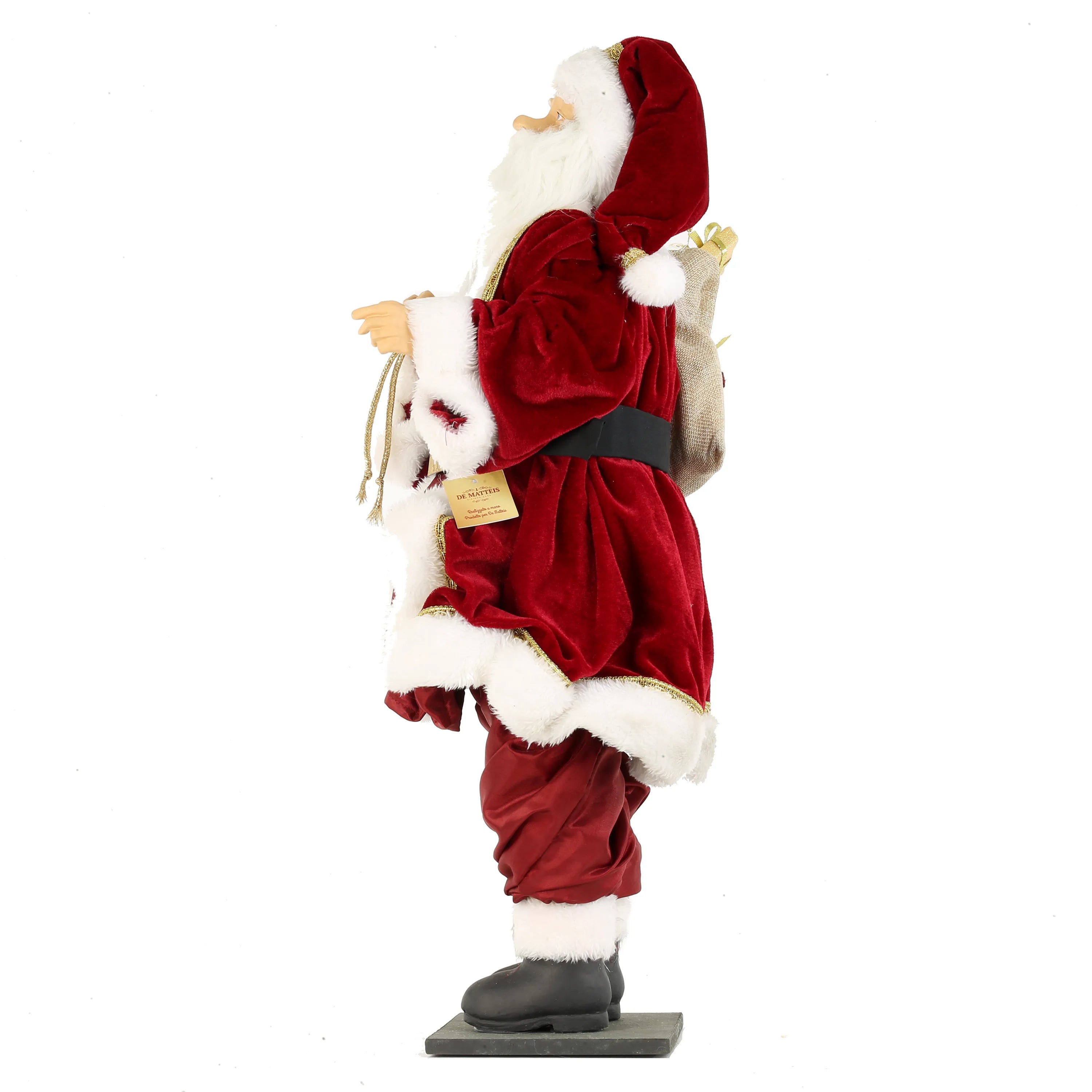 Babbo Natale Bordeaux 64 Cm