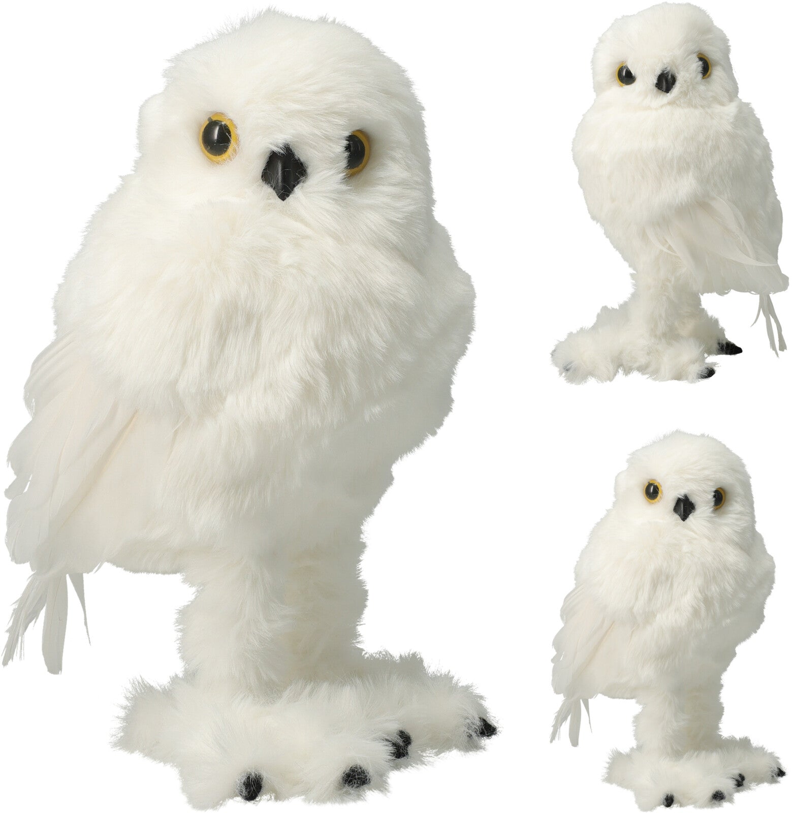 Gufo 24 Cm Bianco 1 Pezzo