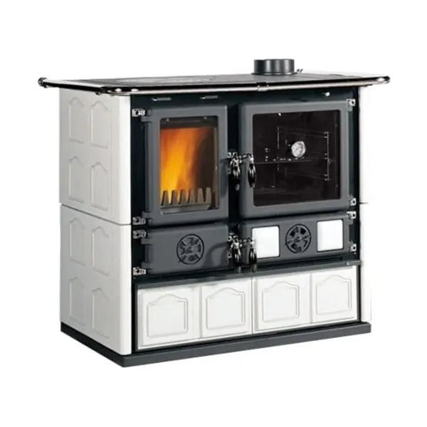 Nordica Cucina Legna Rosa 5.0 Vst Maiolica Bianco Infinity