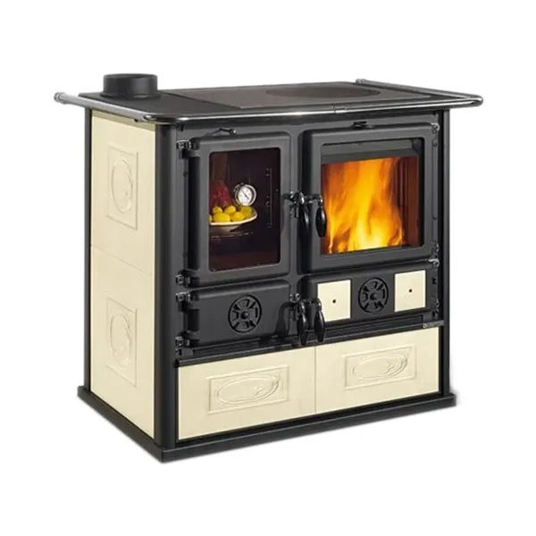 Nordica Cucina Legna Rosa Sx Reverse Vst Panna