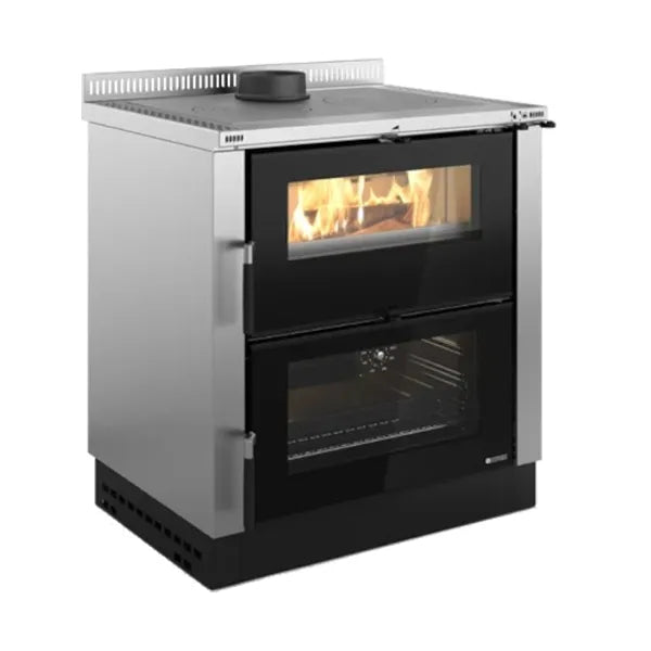Nordica Cucina Legna Verona XXL Vst Inox