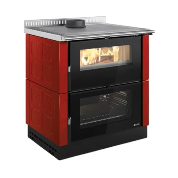Nordica Cucina Legna Verona XXL Vst Maiolica Bordeaux