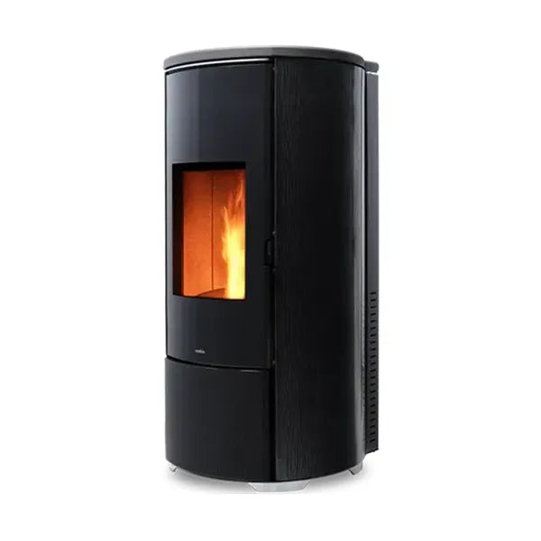 Stufa A Pellet Nobis A10V Round Glass