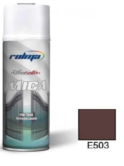 Vernice spray ral E503 ruggine: Vernice spray dalla finitura ferromicacea che protegge e rinnova efficacemente superfici metalliche, in legno e plastiche, grazie alla sua formulazione anticorrosiva e resistente agli. | Dematteis.it